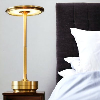 LuxeAura Rechargeable Table Lamp – Cordless Dimmable LED Ambient Light | Premium Designer Lighting