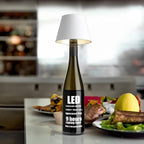 Wine Bottle Table Lamp – Compact, Modern & Portable Lighting