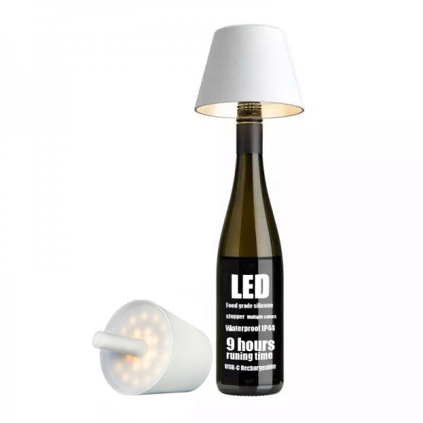 Wine Bottle Table Lamp – Compact, Modern & Portable Lighting