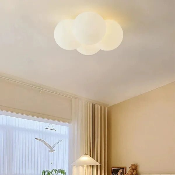 Cloud LED Ceiling Light – Modern Sculptural Flush Mount Lamp | Soft Ambient Interior Lighting