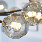 Aurelia Glass Chandelier – Modern Blown Glass Ceiling Light | Scandinavian Luxury Interior Lighting