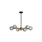 Aurelia Glass Chandelier – Modern Blown Glass Ceiling Light | Scandinavian Luxury Interior Lighting