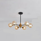 Aurelia Glass Chandelier – Modern Blown Glass Ceiling Light | Scandinavian Luxury Interior Lighting