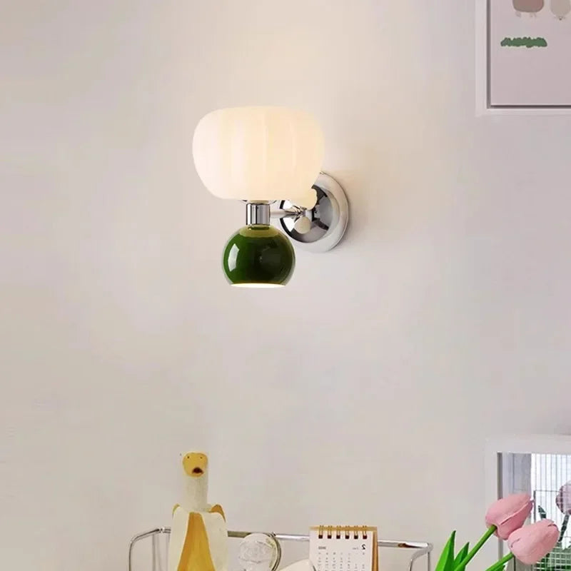 Veloura Wall Light – Modern Cream LED Wall Lamp | Scandinavian Ambient Lighting for Elegant Interiors