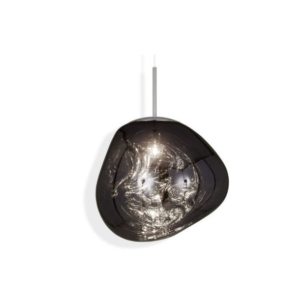 Dynamic Acrylic Pendant Light – Modern Metallic Hanging Lamp | Contemporary Statement Lighting for Dining Spaces