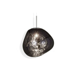 Dynamic Acrylic Pendant Light – Modern Metallic Hanging Lamp | Contemporary Statement Lighting for Dining Spaces