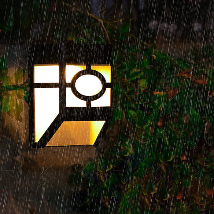 Solar LED Wall Light (2-Pack) – Outdoor Solar Wall Lights | Weather-Resistant Garden Lighting