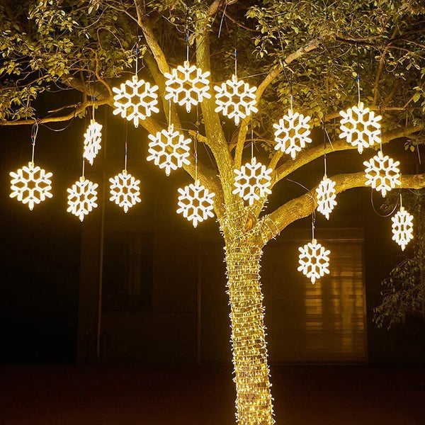 Waterproof Christmas LED Snowflake Light – Outdoor Festive Decoration | IP65 LED Snowflake Lighting