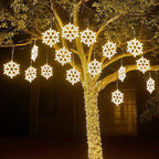 Waterproof Christmas LED Snowflake Light – Outdoor Festive Decoration | IP65 LED Snowflake Lighting