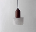 Auralith Marble Pendant Light – Wabi-Sabi Jade Stone Ceiling Lamp | Luxury LED Lighting for Refined Interiors