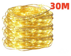 LumineoPro USB LED String Lights – Waterproof Fairy Lights | Flexible Copper & Silver Wire Decorative Lighting