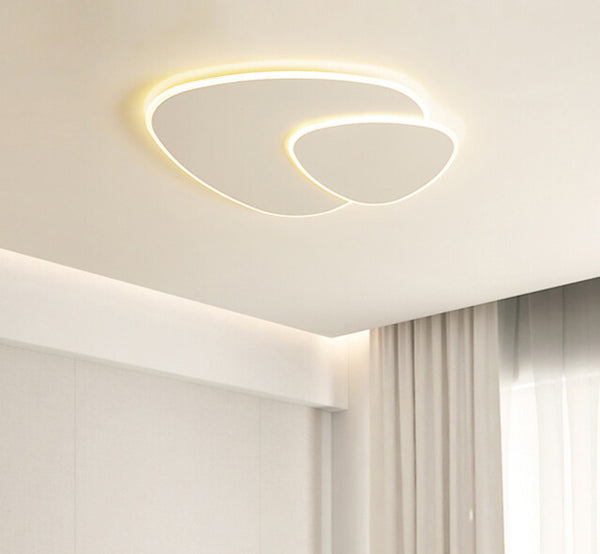 Leaf Design LED Ceiling Light – Modern Minimalist Flush Mount | Natural Ambient Interior Lighting