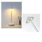 LumaTouch – Rechargeable LED Table Lamp with Stepless Dimming