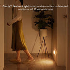Circly Motion Sensor Light – Rechargeable LED Night Light | Wireless Magnetic Lighting | Smart Home Convenience