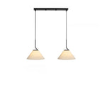 Nordic Plissé Cream Pendant Light – Scandinavian Pleated Hanging Lamp | Elegant Minimalist Ceiling Lighting