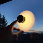FlexiGlow Rechargeable LED Lamp – Suction Mount Portable Light | Dimmable Cordless Lighting