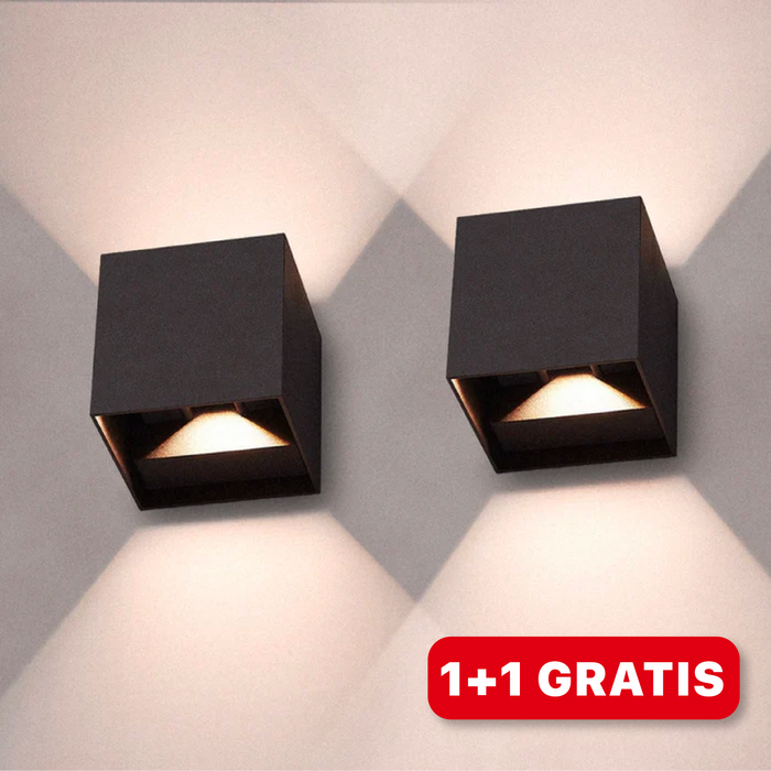 CubeLights LED Wall Lamps – Wireless Wall Lights | 2-Piece Set