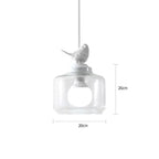 Bird Pendant Light – Artistic Glass Hanging Lamp | Elegant Nature-Inspired Ceiling Lighting