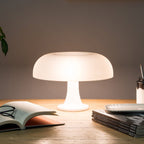 Mushroom Minimalist Table Lamp – Scandinavian Design with Functional Elegance