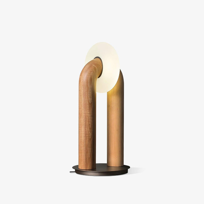 Arch Light Wireless LED Table Lamp – Modern Curved Design with Natural Elegance