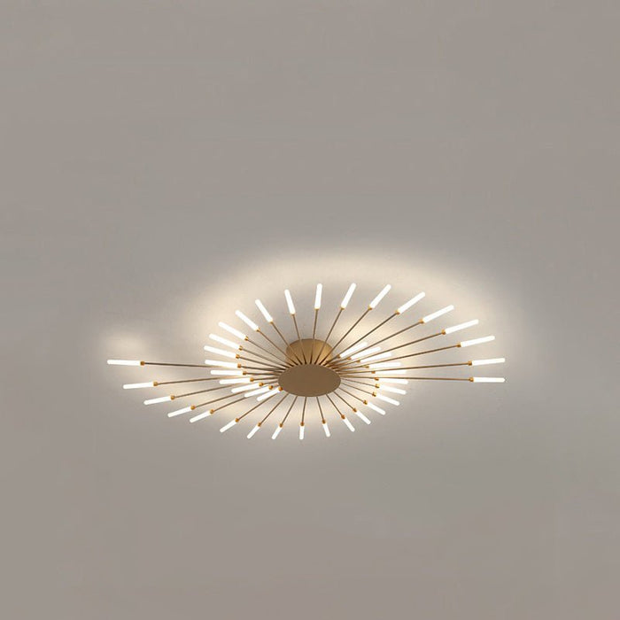 AstraLuxe Firework Chandelier – Modern Luxury LED Ceiling Light | Sculptural Statement Lighting for Contemporary Interiors