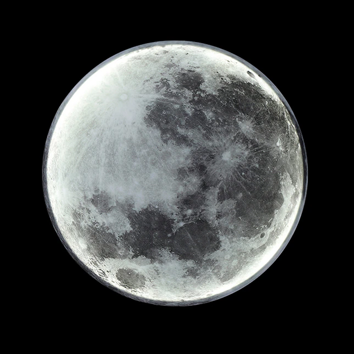 LunaGlow Moon Wall Light – Dimmable LED Wall Lamp | Celestial Ambient Lighting | Modern Bedroom Décor