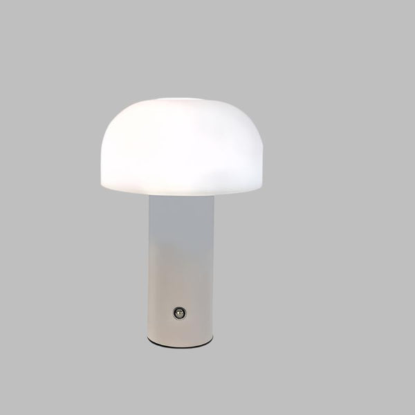 Lunova Mushroom Table Lamp – Rechargeable Ambient Lighting | Modern European Design
