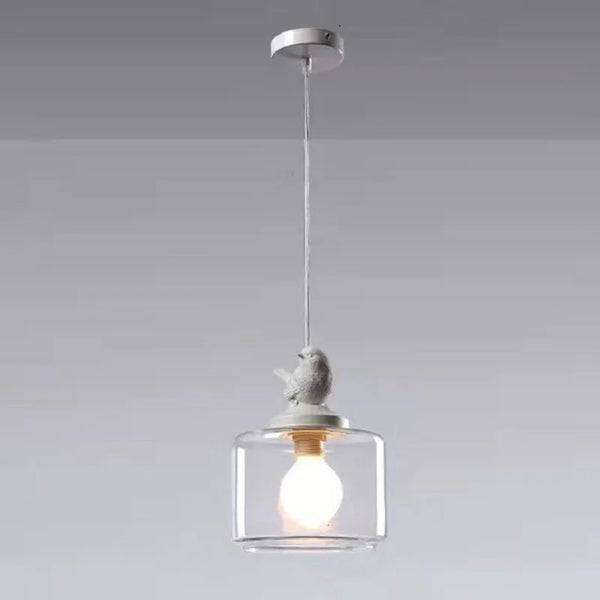 Bird Pendant Light – Artistic Glass Hanging Lamp | Elegant Nature-Inspired Ceiling Lighting