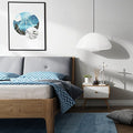 Hikari Pendant Light – Japanese Paper Lantern Hanging Lamp | Warm Japandi Ambient Lighting