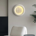 Lunéva Moon Wall Light – Modern Round LED Wall Lamp | Luxury Ambient Lighting for Contemporary Interiors