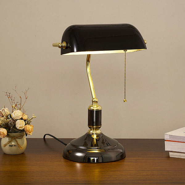 European Glazed Table Lamp – Classic Design with Timeless Elegance