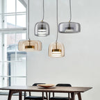 Hotel Glass Pendant Light – Luxury Glass Hanging Lamp | Elegant Contemporary Ceiling Lighting