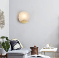 Scandinavian Minimalist Marble Wall Lamp – Refined Luxury with Nordic Simplicity