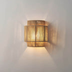 Natura Rope Wall Light – Rustic Organic Lighting | Handcrafted Coastal Accent Sconce