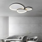 DEWY Ceiling Light – Artistic Three-Part LED Ceiling Lamp | Modern Sculptural Ambient Lighting