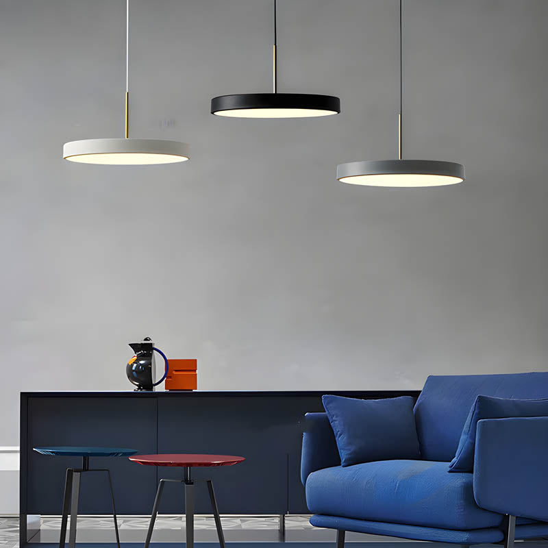 Orbisaucer LED Pendant Light – Minimalist UFO Ceiling Lamp | Modern Sculptural Hanging Light for Contemporary Interiors