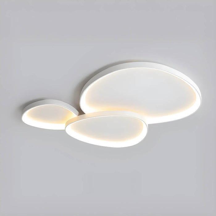 DEWY Ceiling Light – Artistic Three-Part LED Ceiling Lamp | Modern Sculptural Ambient Lighting