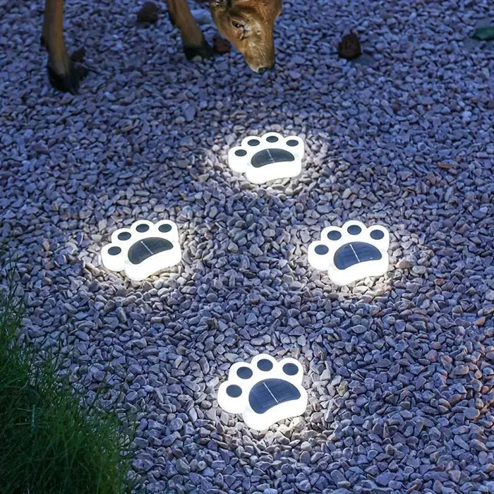 Wireless Solar Paws – Solar Garden Ground Lights | IP65 Outdoor Path & Driveway Lighting