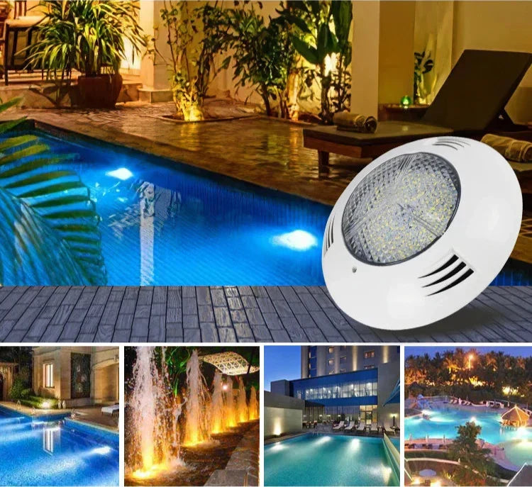 AQUAGLOW 360 RGB LED Pool Light – IP68 Waterproof Underwater Lighting | 36W RGB Pool Illumination