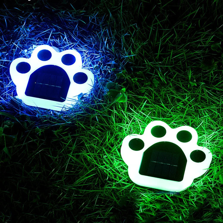Wireless Solar Paws – Solar Garden Ground Lights | IP65 Outdoor Path & Driveway Lighting