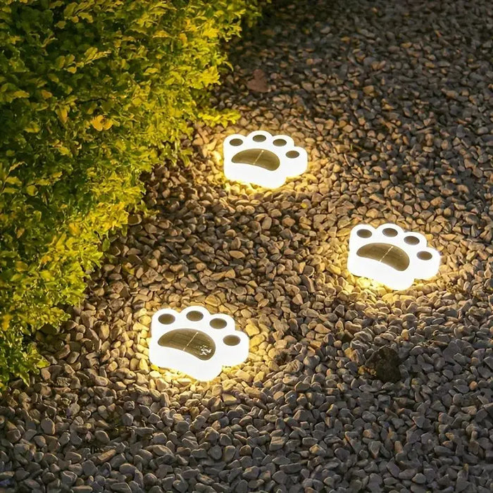 Wireless Solar Paws – Solar Garden Ground Lights | IP65 Outdoor Path & Driveway Lighting