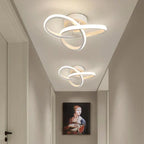 Modern LED Ring Ceiling Light – Dimmable Contemporary Flush Mount Lamp | Smart Ambient Interior Lighting