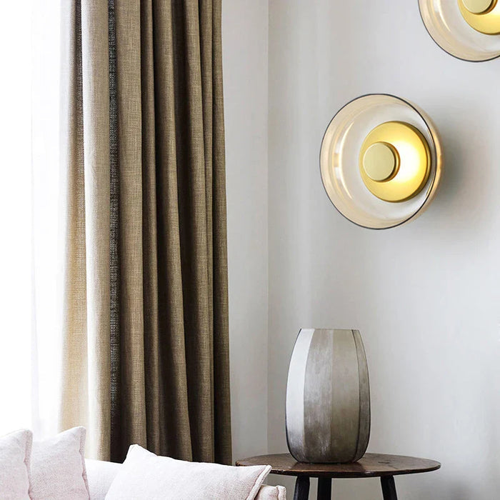 Fjord Glass Wall Light – Scandinavian LED Wall Lamp | Elegant Ambient Lighting | Contemporary Nordic Design