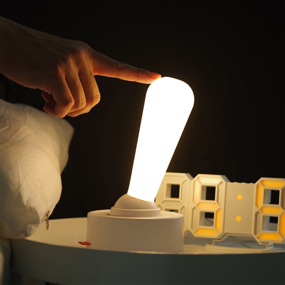 SwitchGlow Rechargeable Table Lamp – Retro LED Light with Toggle Switch | Cordless Ambient Lighting