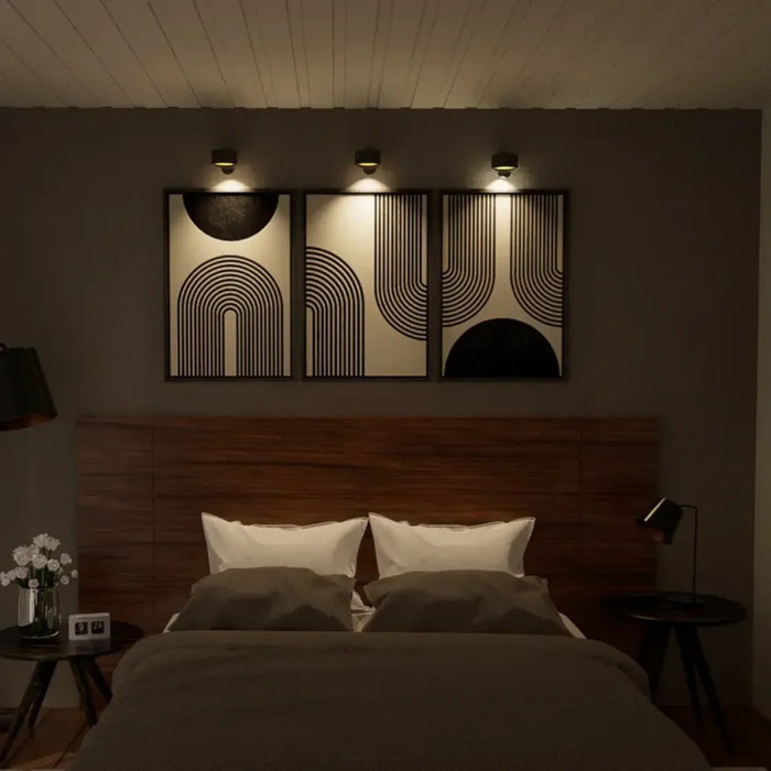 FlexiBeam Wireless Wall Light – Rechargeable Magnetic LED Lamp | 360° Adjustable Ambient Lighting