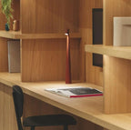 Elegant LED Table Lamp – Sculptural Rechargeable Lighting with Minimalist Design