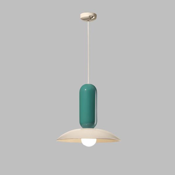 Macaron Frisbee Pendant Light – Playful Modern Hanging Lamp | Colourful Scandinavian Ceiling Lighting