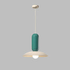 Macaron Frisbee Pendant Light – Playful Modern Hanging Lamp | Colourful Scandinavian Ceiling Lighting