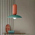 Macaron Frisbee Pendant Light – Playful Modern Hanging Lamp | Colourful Scandinavian Ceiling Lighting