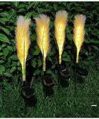 Fiberglass Reed Outdoor Lamp (Solar) – Decorative Solar Reed Lights | IP65 Outdoor Garden Lighting